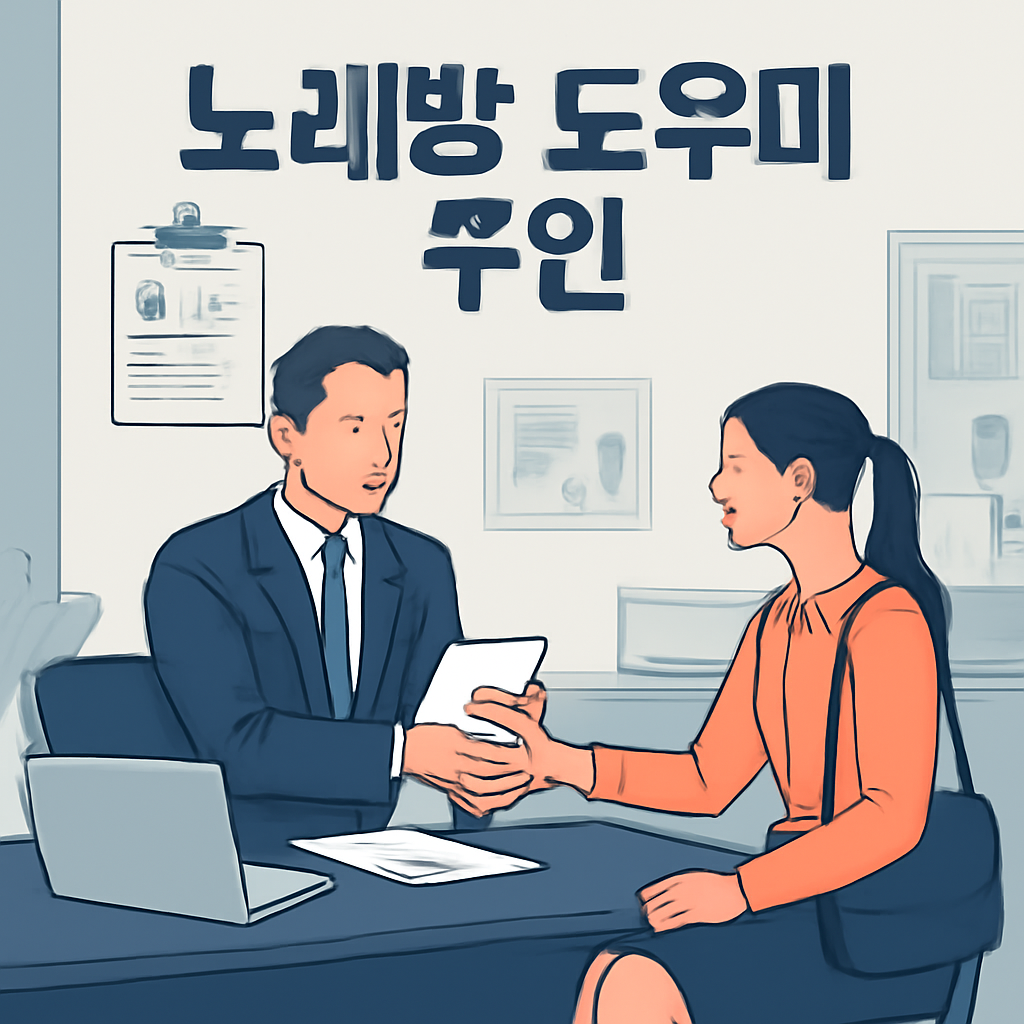 노래방 도우미 구인 메인 이미지