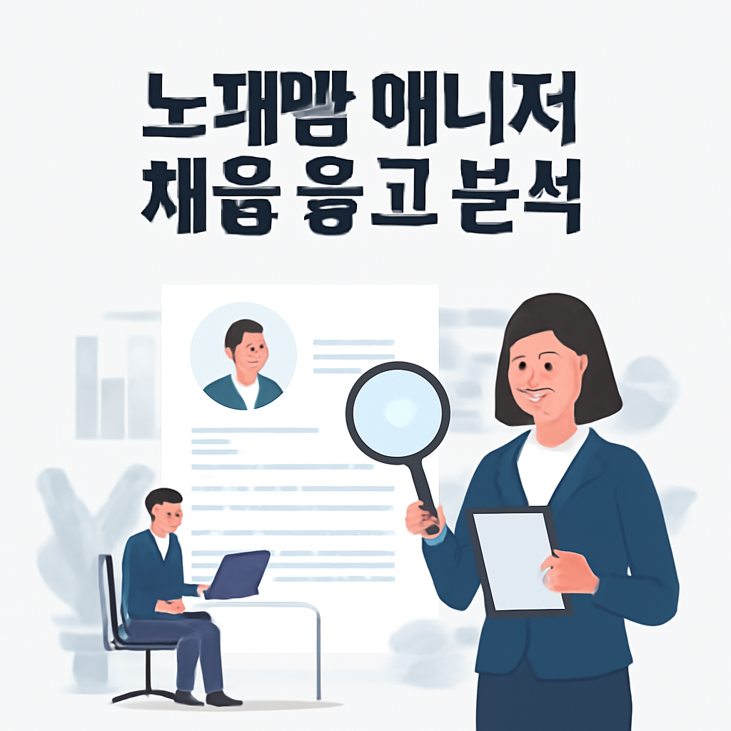 노래방 매니저 채용 공고 분석 이미지