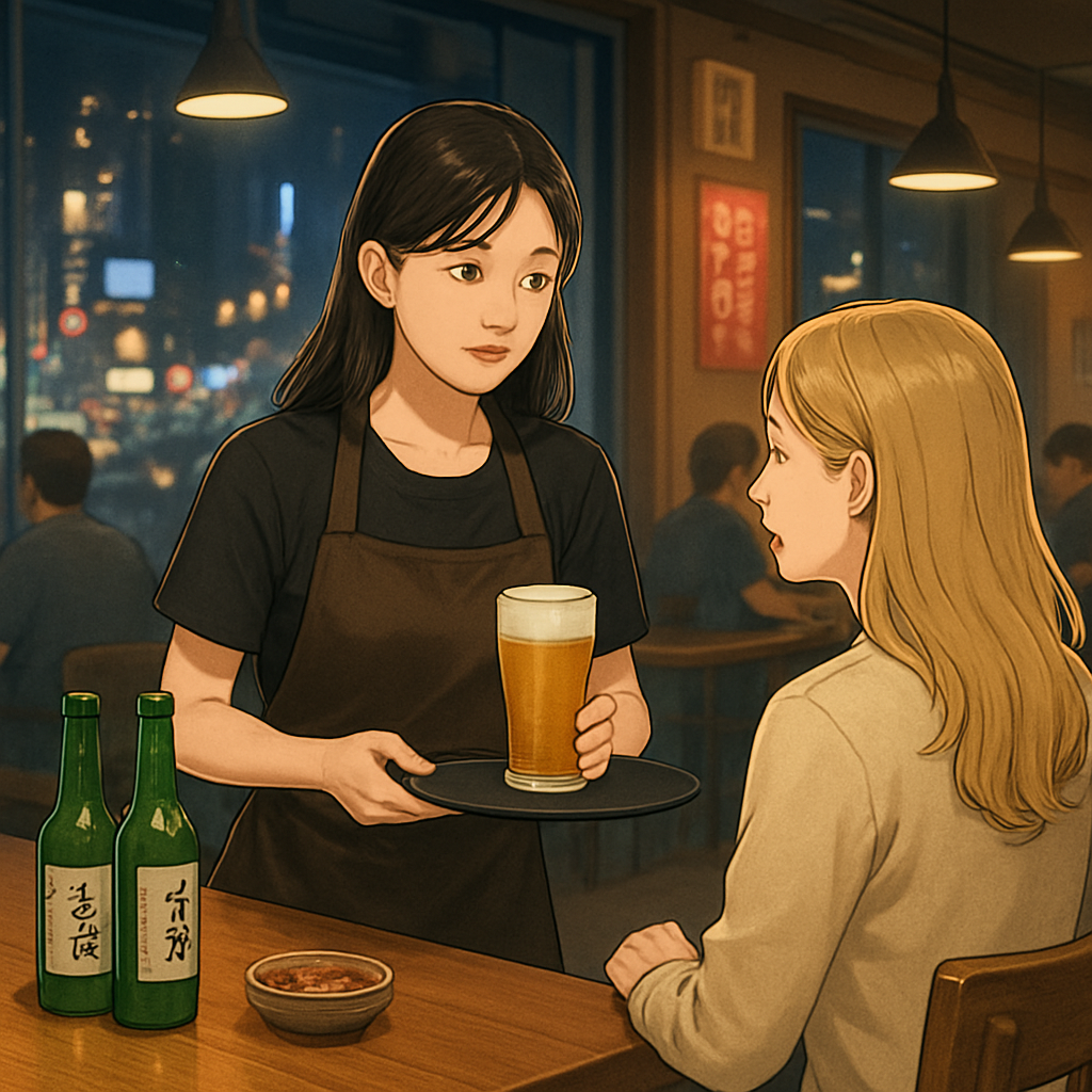 대구 야간 술집 아르바이트 시급 비교 이미지