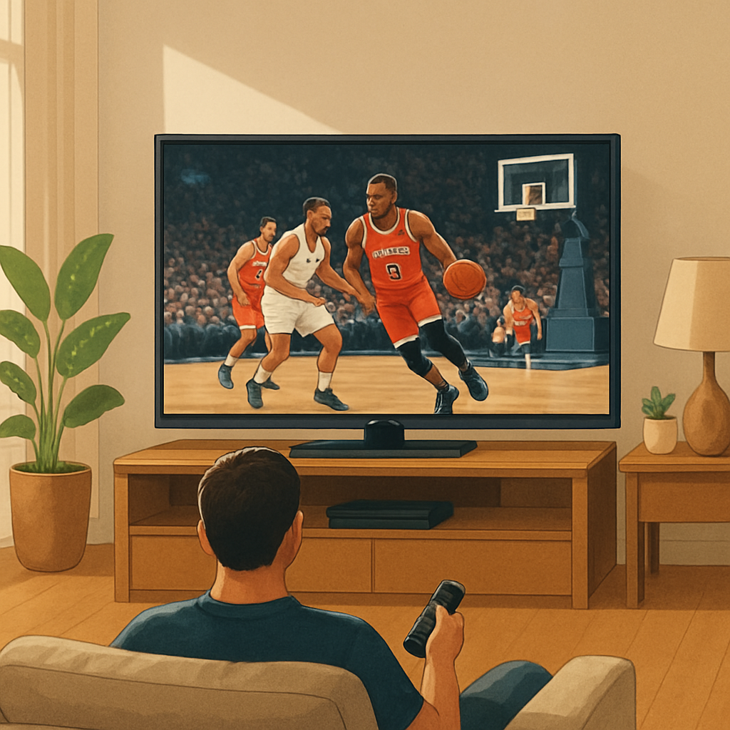 NBA 무료 라이브 중계 한국어 해설 서비스 이미지