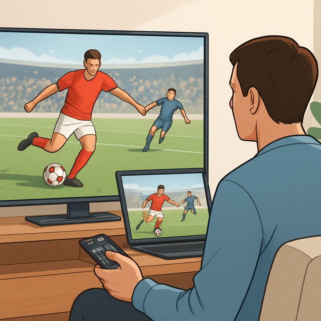 합법적인 스포츠중계 서비스 비교 이미지